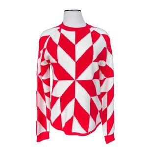 Chinti & Parker Wool Cashmere Snowflake Sweater Size Small With Tags